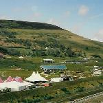 View North of Garden Festival Wales